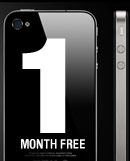 iPhone 4 ~ One Month Free Access
